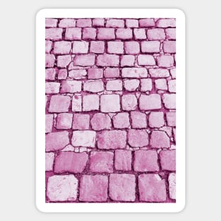 Texture - Purple Stone pavement Sticker